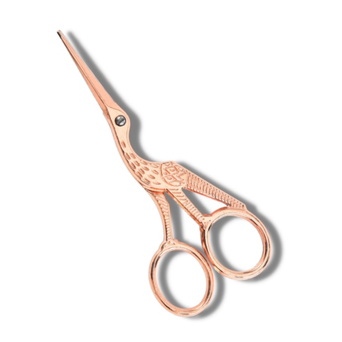 Rose Gold Stork Scissors