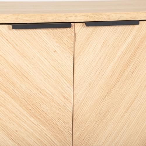 CorLiving LFF-620-B Sideboard Buffet, TVs up to 48"