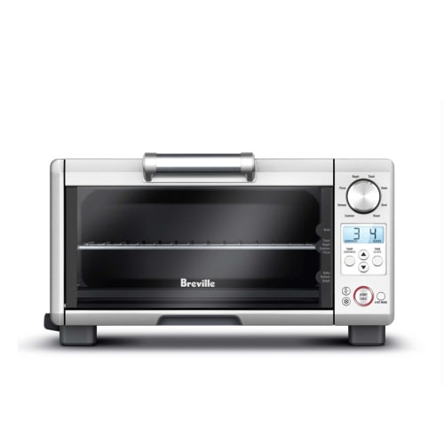 BREVILLE  1800W 120V 8 Cooking Functions Stainless Steel Mini Smart Oven (Bov450Xl) In Silver