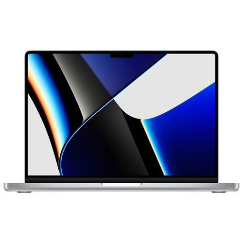 Image 1 de 1.. Boîte ouverte - MacBook Pro de 14 po d’Apple - Argenté (M1 Pro d’Apple/SSD 512 Go/RAM 16 Go) - fr