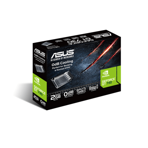 Asus GeForce GT 730 2GB GDDR5 5010MHz PCI Express 2.0 Graphics Card