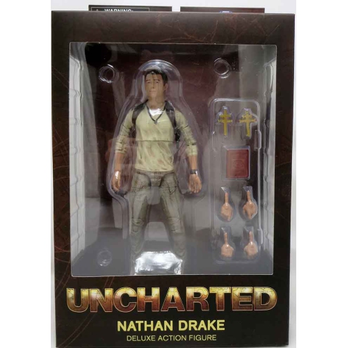 Image 1 de 2.. Figurine d’action de 7 po Uncharted Select Deluxe - Nathan Drake