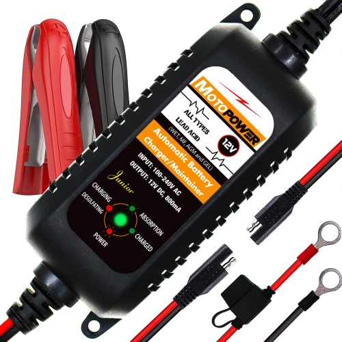 MOTOPOWER  Mp00205A 12V 800M Automatic Battery Charger