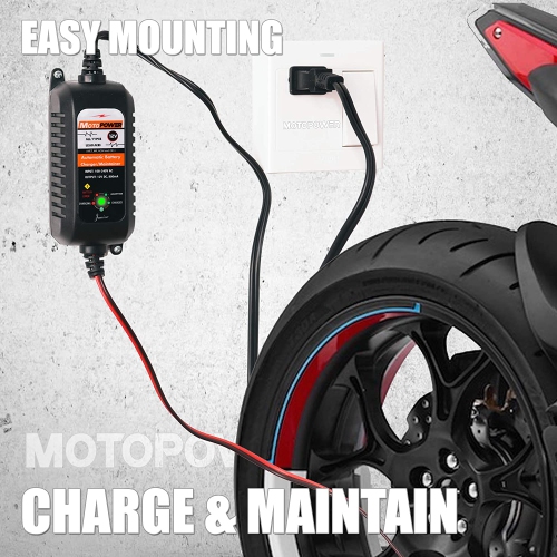 MOTOPOWER MP00205A 12V 800m Automatic Battery Charger