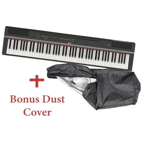 Yamaha P-125a 88-Key Weighted Action Digital Piano with Dust Cover