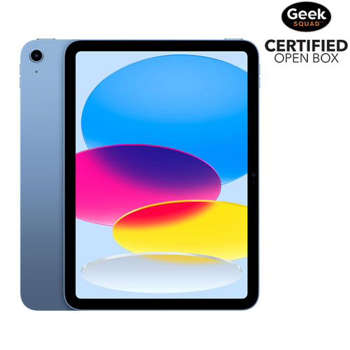 Open Box - Apple iPad 10.9" 64GB with Wi-Fi 6 - Blue