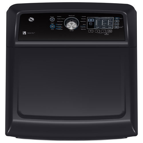 Sécheuse électrique de 7,4 pi³ de GE - Gris diamant