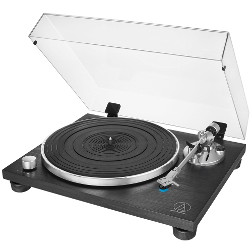 Audio-Technica AT-LPW30BKR Fully Manual Belt-Drive Turntable – in Black