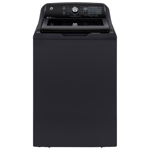 GE 5.3 Cu. Ft. High Efficiency Top Load Washer - Diamond Grey