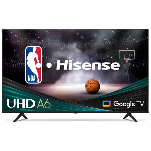 HISENSE  A6 Series 55-Inch Class 4K Uhd Smart Google Tv \w Voice Remote, Dolby Vision HDr, Dts Virtual X, Sports & Game Modes, Chromecast Built-In Great TV