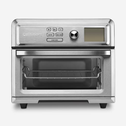 Cuisinart 1800W Manual AirFry Function Dual Cook Aluminum Silver Toaster Oven
