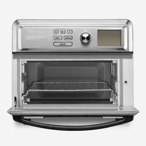 Cuisinart 1800W Manual AirFry Function Dual Cook Aluminum Silver Toaster Oven