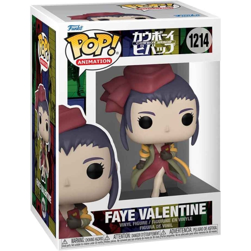 FUNKO  Pop Animation Cowboy Bebop 3.75 Inch Action Figure - Faye Valentine #1214