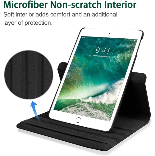 【SeperShield】360 Rotating PU Leather Stand Case Smart Cover for iPad Mini 4 5 4th 5th Generation Case