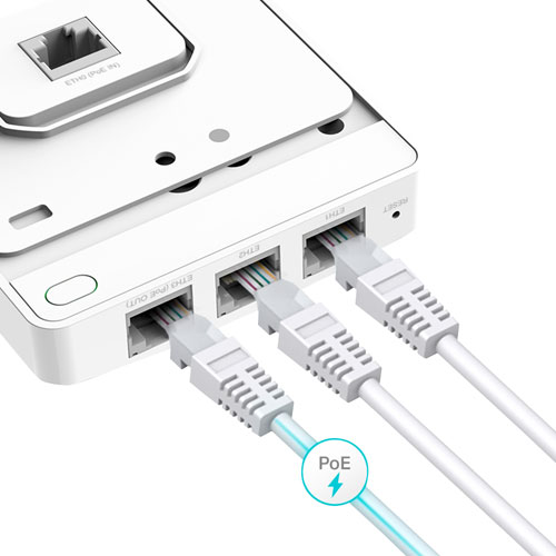 TP-Link Wireless AX1800 Omada Business Wi-Fi 6 In-Wall Gigabit Access Point