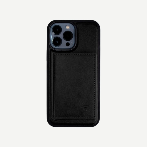 CASECO  Magsafe Case With Detachable Wallet - Iphone 14 Pro Max In Black