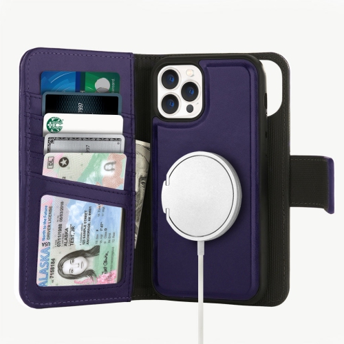 iPhone 12 / 12 Pro Wallet Case with MagSafe, Purple - 5th Ave