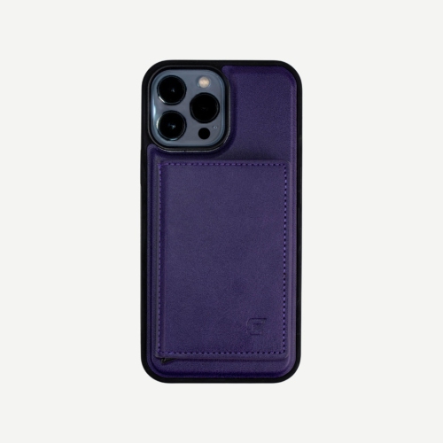 CASECO  Magsafe Case With Detachable Wallet - Iphone 14 Plus In Purple