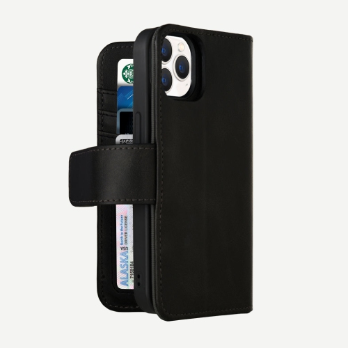 iPhone 13 Pro Max Wallet Case with MagSafe, Black - 5th Ave