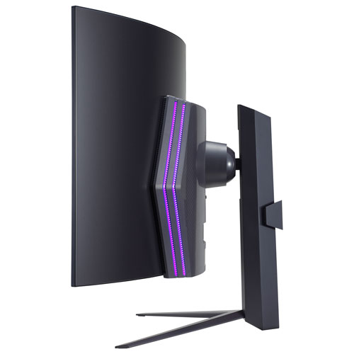 LG UltraGear 45" QHD 240Hz 0.03ms GTG Curved OLED G-Sync Gaming Monitor (45GR95QE-B) - Black