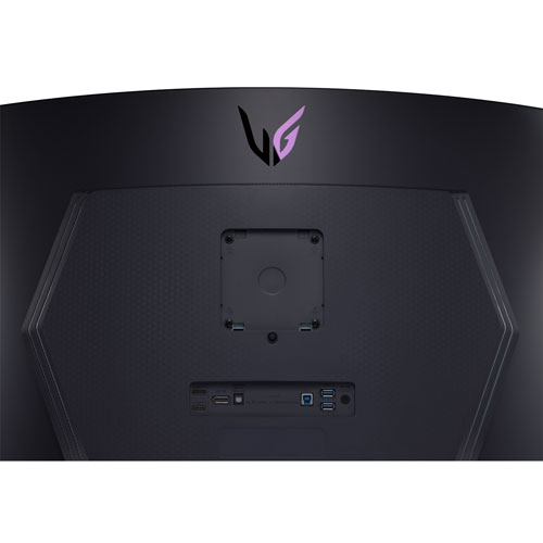 LG UltraGear 45" QHD 240Hz 0.03ms GTG Curved OLED G-Sync Gaming Monitor (45GR95QE-B) - Black