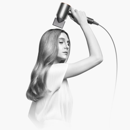 Dyson Official Outlet - Dyson Supersonic Hair Dryer with Concentrator 4 Heat Settings Frizz Control - Nickel/Copper by DYSON - Refurbished condition - Image 6