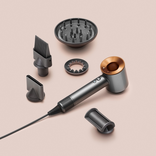 Dyson Official Outlet - Dyson Supersonic Hair Dryer with Concentrator 4 Heat Settings Frizz Control - Nickel/Copper by DYSON - Refurbished condition - Image 9