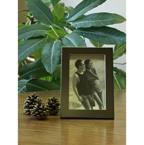 Elegance – cadre en nickel noir, 4 x 6 po