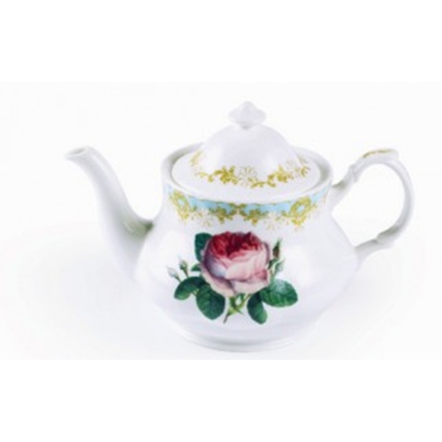 Roy Kirkham Teapot - Vintage Rose - Made in England Ceramic