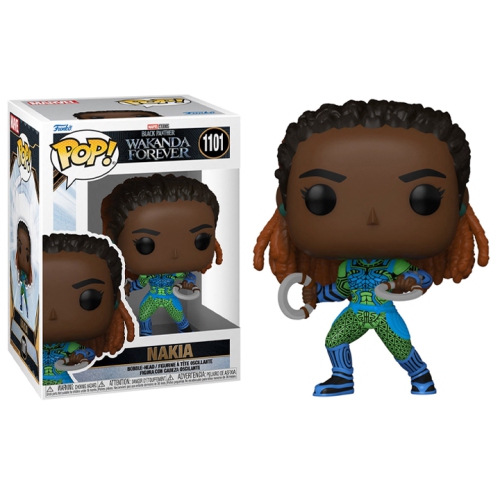 Funko Pop Marvel Black Panther Wakanda Forever Vinyl Bobble Head Nakia 1101 SALE