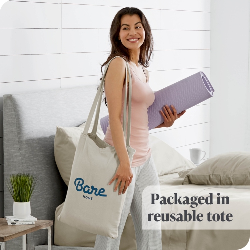 Bare Home Flannel Sheet Set 100% Cotton, Velvety Soft Heavyweight - Double Brushed Flannel - Deep Pocket