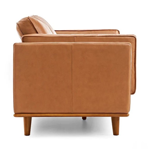 Valencia Artisan – cuir simple | cuir Nappa italien haut de gamme 11000, cadre et pattes en bois, confort ultime