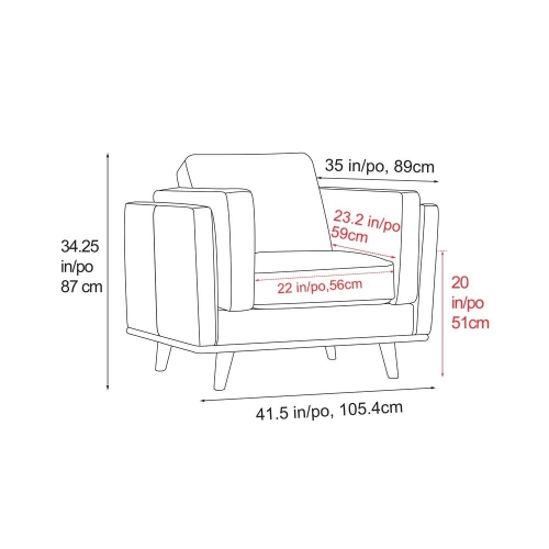 Valencia Artisan – cuir simple | cuir Nappa italien haut de gamme 11000, cadre et pattes en bois, confort ultime