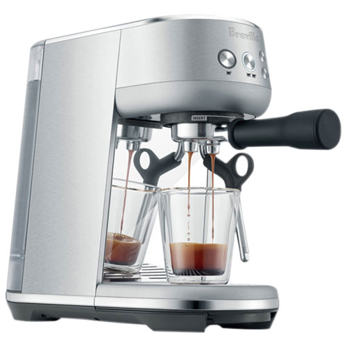 Remis à neuf - Machine à expresso Bambino de Breville - Acier inoxydable brossé - Reconditionné par Breville