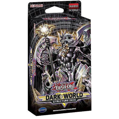 Jeu de cartes à collectionner Konami YuGiOh : Paquet de cartes de structure Dark World Yu-GI-Oh!