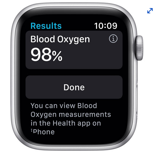 Refurbished - Apple Watch Series 6 (GPS) 40mm Silver Aluminum Case with White Sport Band