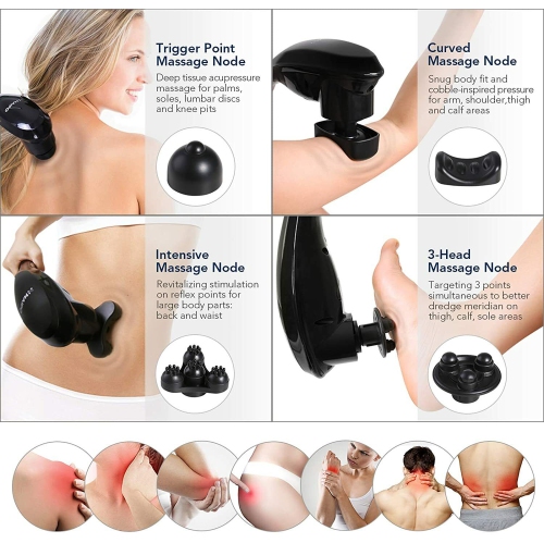 Cordless Rechargeable Percussion Massager Home Car Travel By AGD