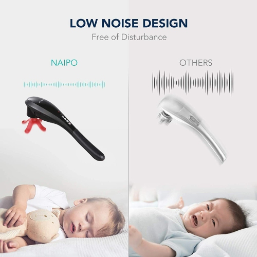 Cordless Rechargeable Percussion Massager Home Car Travel By AGD