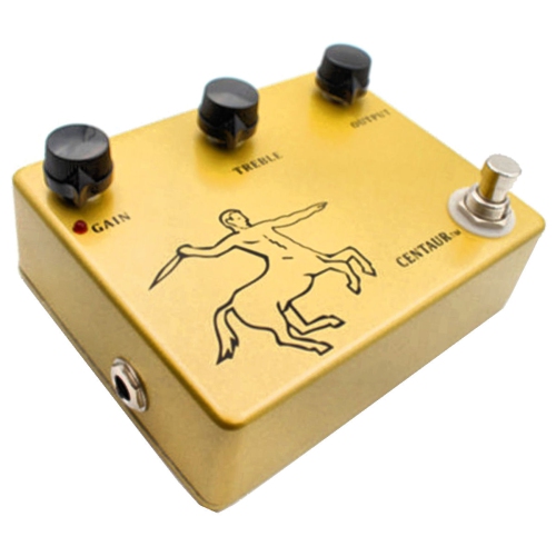 La pédale d'effet OVERDRIVE pour guitare K C Drive de Demonfx contrôle la dérivation véritable