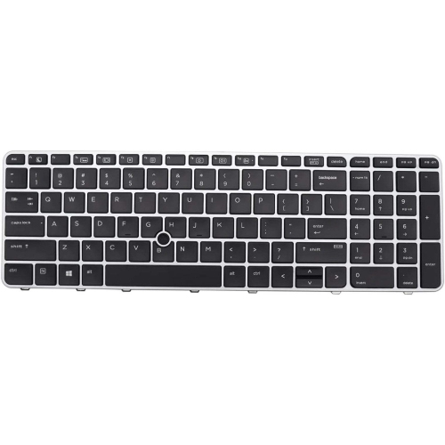 HP EliteBook 850 G3 G4 US English Backlit Keyboard - Model 836623-001, 821157-001, 821195-001
