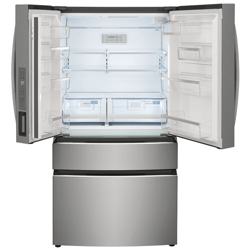 Frigidaire Gallery 36" 22.1 Cu. Ft. French Door Refrigerator w/ Water Dispenser (GRMG2272CF) - Stainless