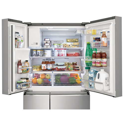 Frigidaire Gallery 36" 21.5 Cu. Ft. French Door Refrigerator w/ Water Dispenser (GRQC2255BF) - Stainless