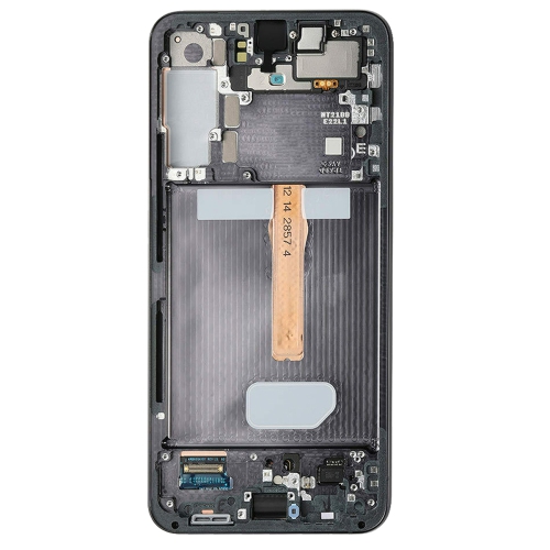 OLED Display Screen Digitizer Assembly With Frame For Samsung Galaxy S22+ Plus 5G - Phantom Black (Premium Quality)