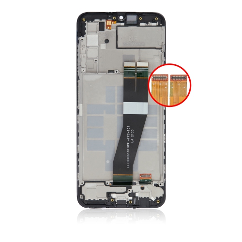 Replacement LCD Assembly With Frame Compatible For Samsung Galaxy A03s (A037M / 2021) (Single Sim) (Type C Frame) (All Colors) by ESOURCE PARTS - Refurbished condition - Image 3