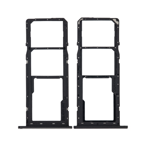 Replacement Dual Sim Card Tray Compatible For Samsung Galaxy A11 (Black)