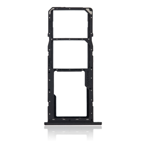 Replacement Dual Sim Card Tray Compatible For Samsung Galaxy A11 (Black)