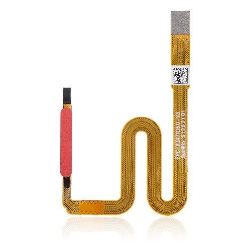 ESOURCE PARTS  Replacement Fingerprint Reader With Flex Cable Compatible for Samsung Galaxy A03S (A037 / 2021) (Red)