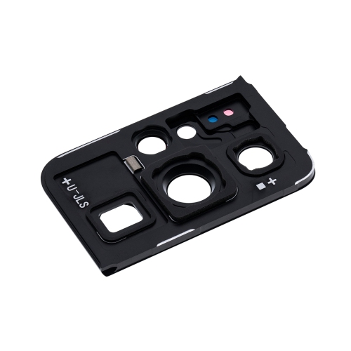 Replacement Rear Camera Glass Lens With Cover Bezel Ring For Samsung Galaxy S21 Ultra 5G - Phantom Black