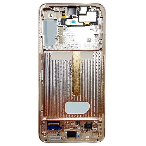 OLED Display Screen Digitizer Assembly + Frame For Samsung Galaxy S22+ Plus 5G - Pink/Gold (Premium Quality)