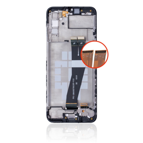 Replacement LCD Assembly With Frame Compatible For Samsung Galaxy A02S (A025F / 2020) (International Version) (All Colors) by ESOURCE PARTS - Refurbished condition - Image 3